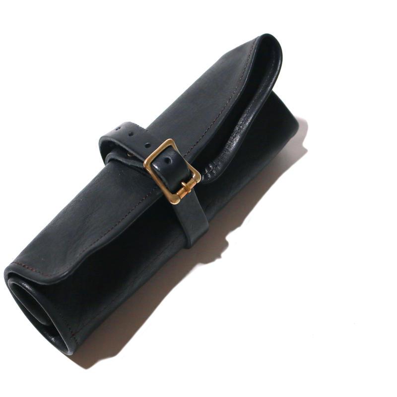 BG020 leather roll pen case
