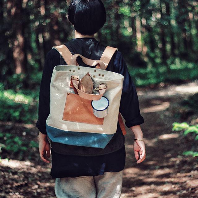 SL011 canvas 2way backpack【受注生産】